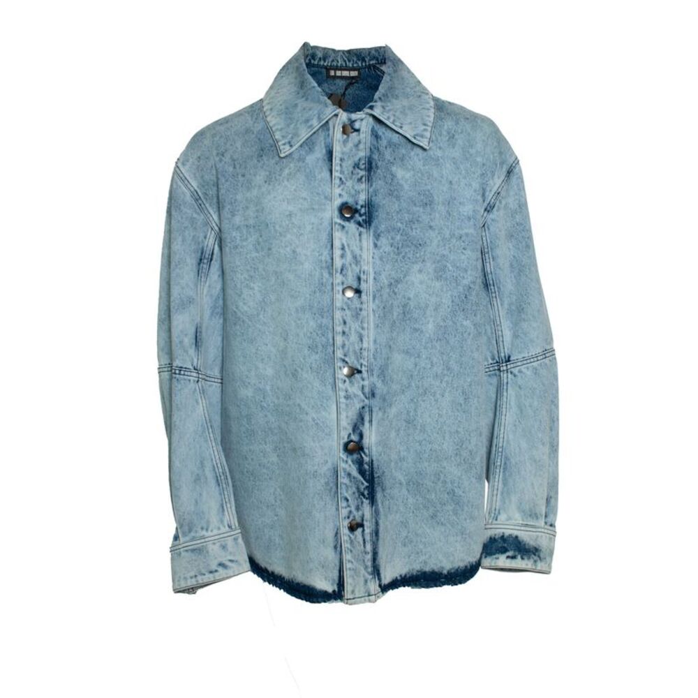 LGN Louis Gabriel Nouchi, Blue washed denim jacket